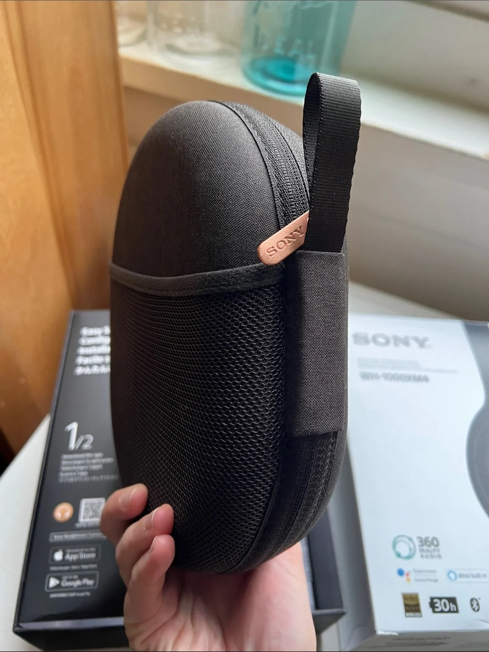 Sony WH-1000XM4 Wireless Noise-Canceling Headphones Black over the ear Bluetooth